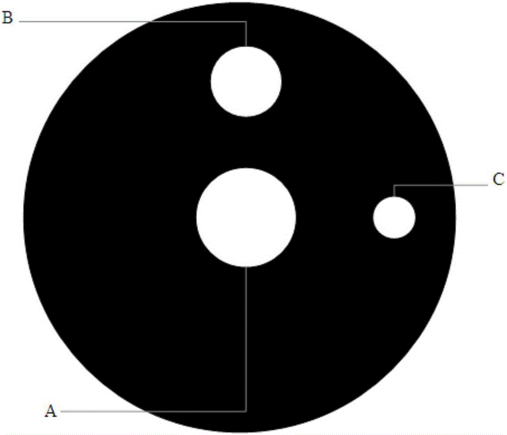 Visual precision positioning method for space free flight simulator