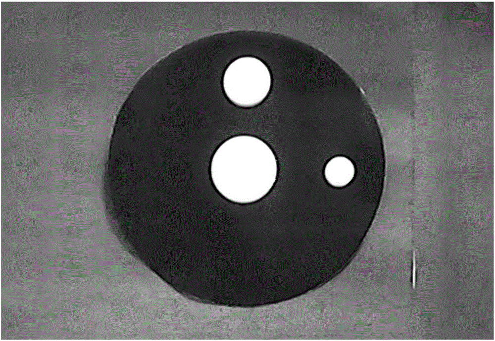 Visual precision positioning method for space free flight simulator