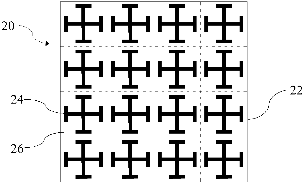 Manufacturing method for metamaterial antenna housing