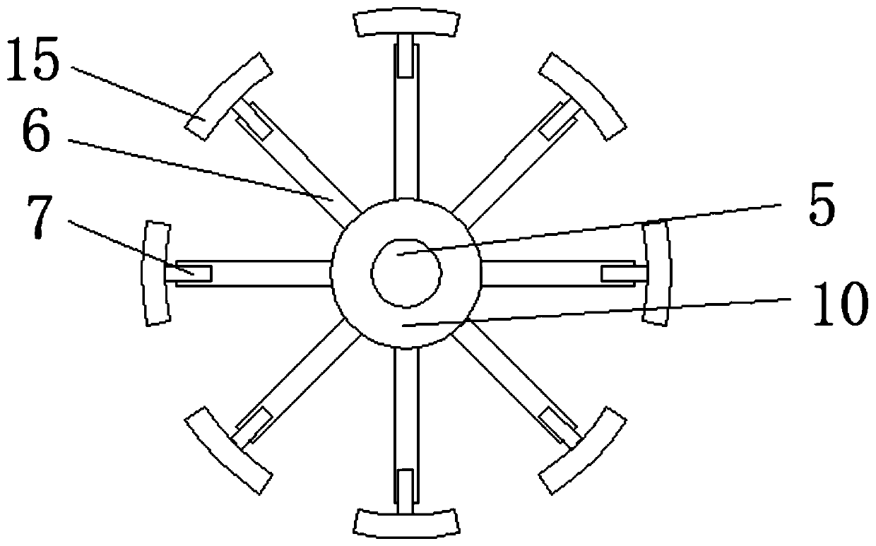 Paint spraying device for pump component machining