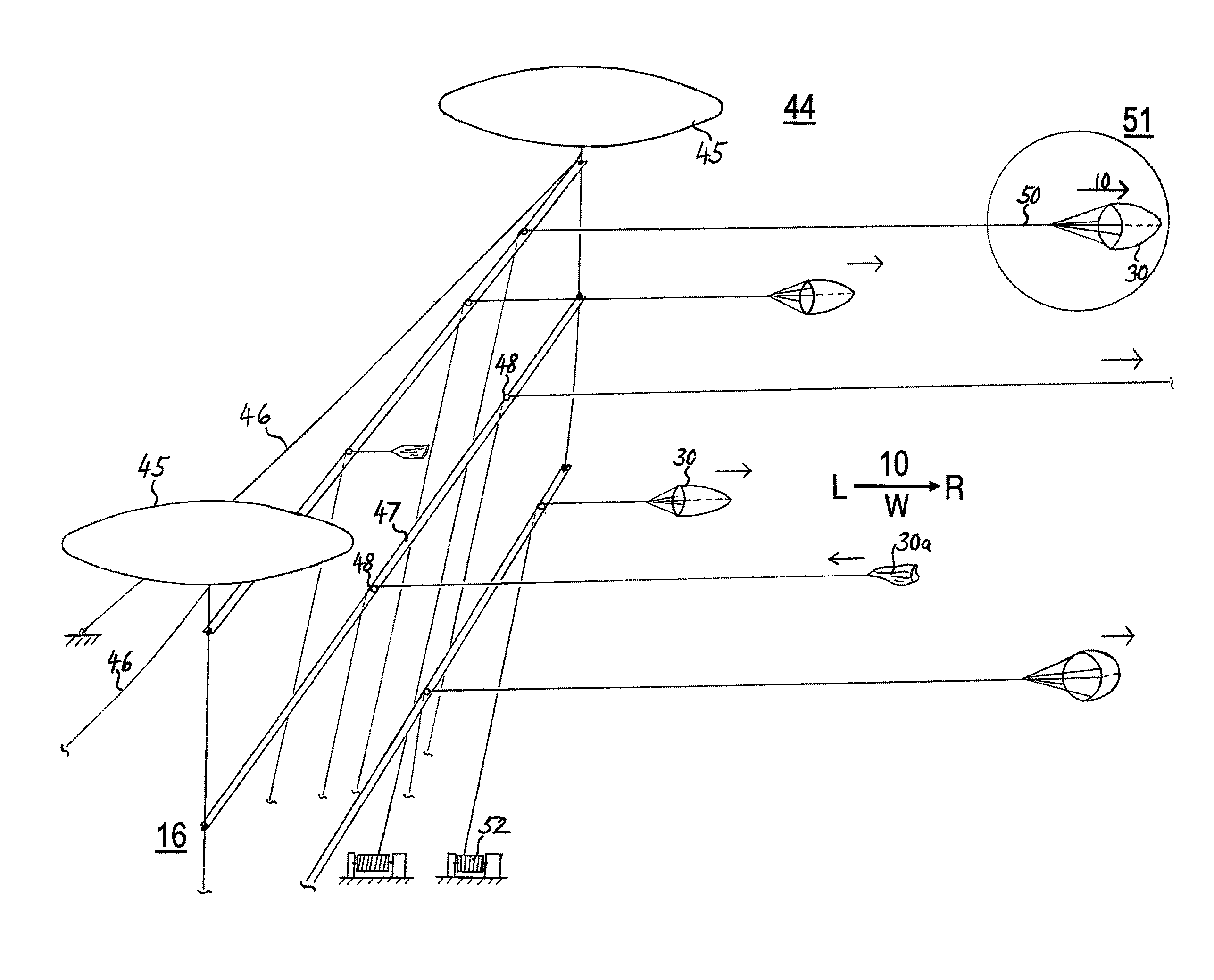 Power generating windbags and waterbags