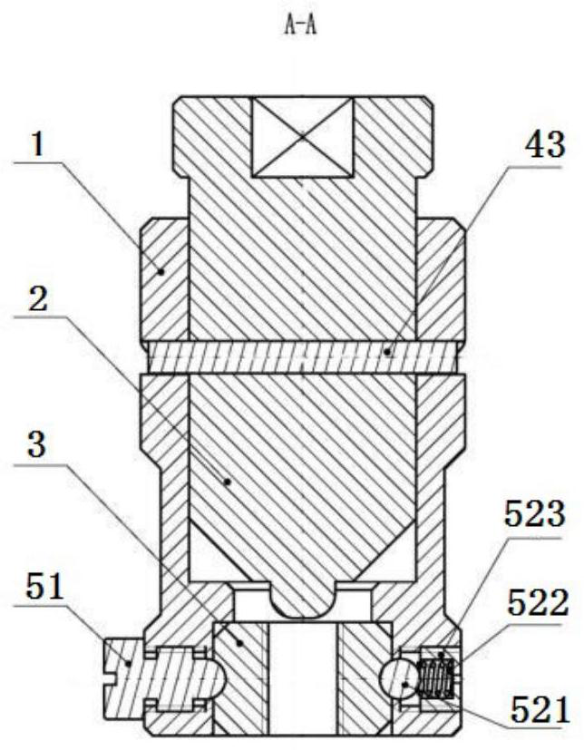 Mounting and dismounting device of double-end stud and method for mounting and dismounting double-end stud