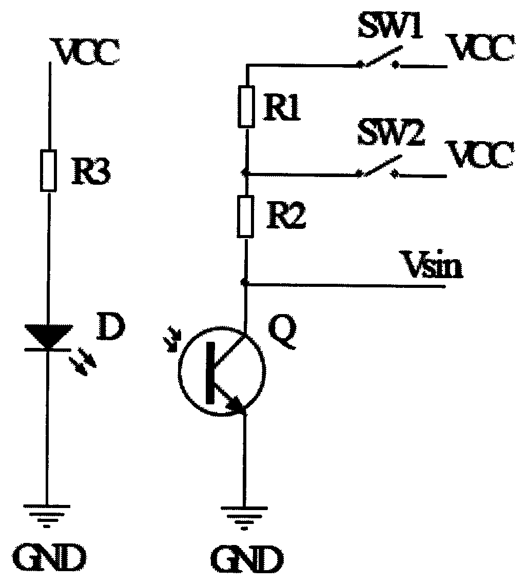 Bubble interference restraining method of photoelectric direct reading water meter sensor