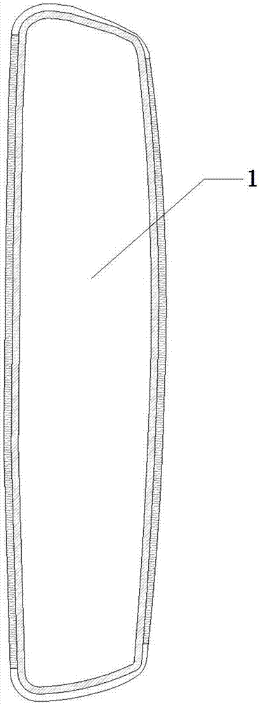 Electrochromic device and application thereof in field of rearview mirror preparation