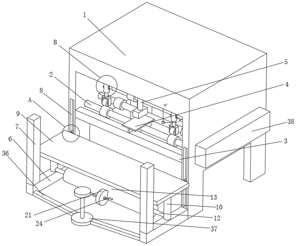 Corrugated carton forming device