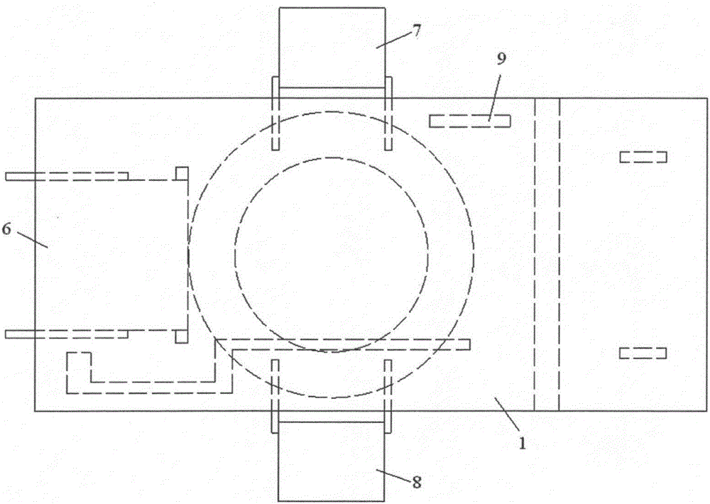 Multifunctional intensive interventional ultrasonic surgical bed