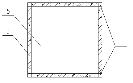 Reinforcing method and reinforcing structure of improvement of original construction floor structure