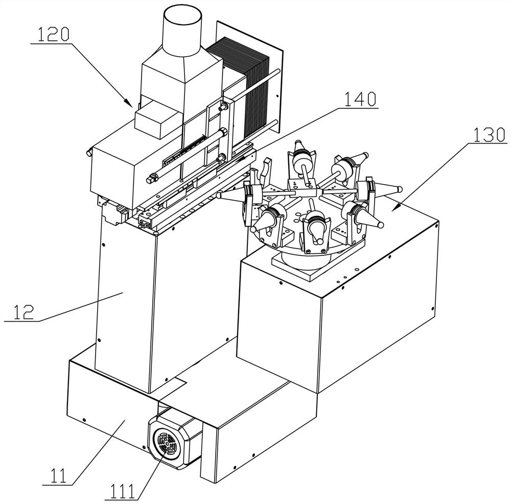 Solid wood part machining production line