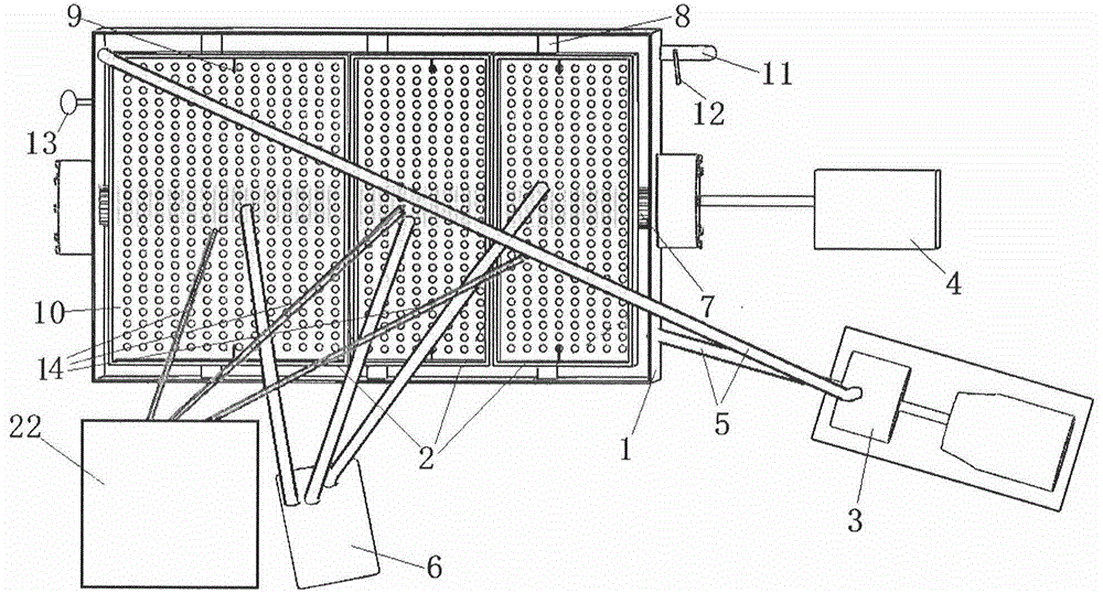 Aging test apparatus for simulating real sea immersion environment