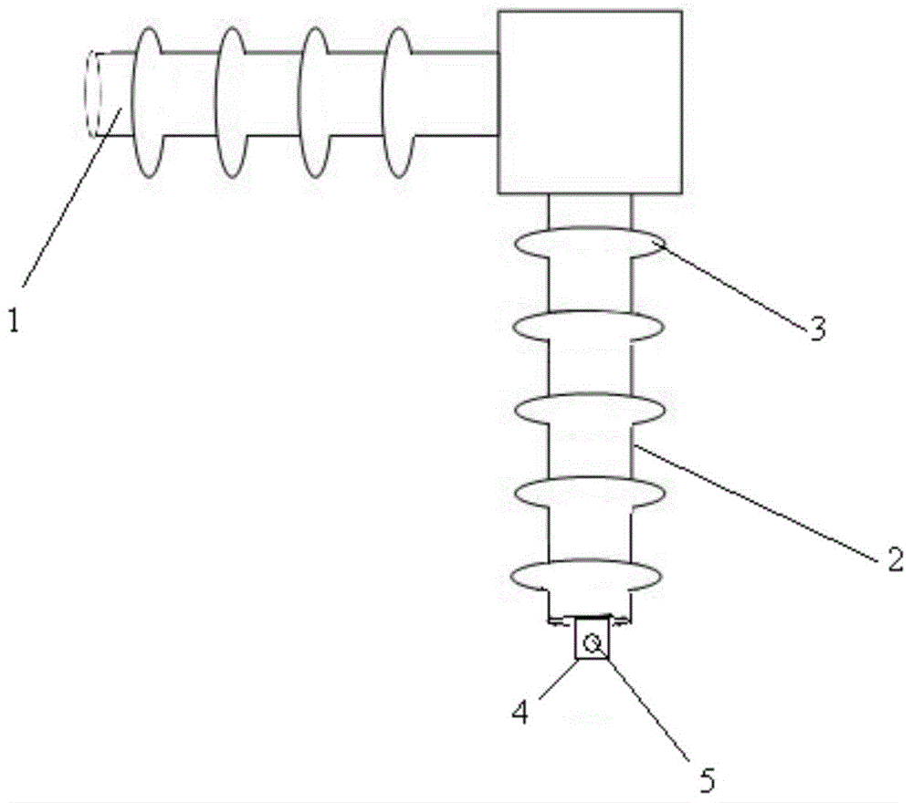 Insulation cover for high-voltage cable line puncture tests and test method