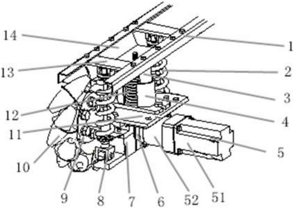 Omni-directional mobile platform with damping devices