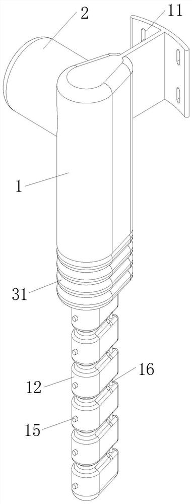 An adaptive monitoring device for water quality pollutants in urban water network