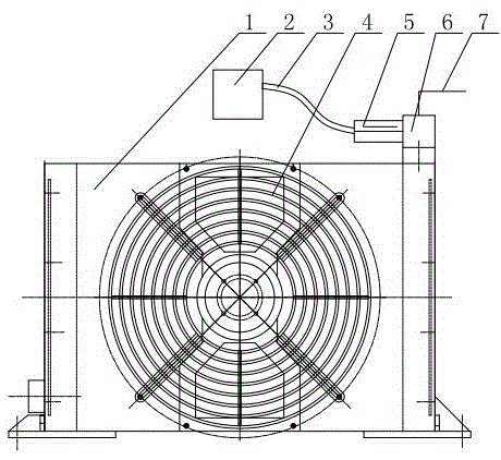 High-pressure radiator of external type bypass pressure release valve