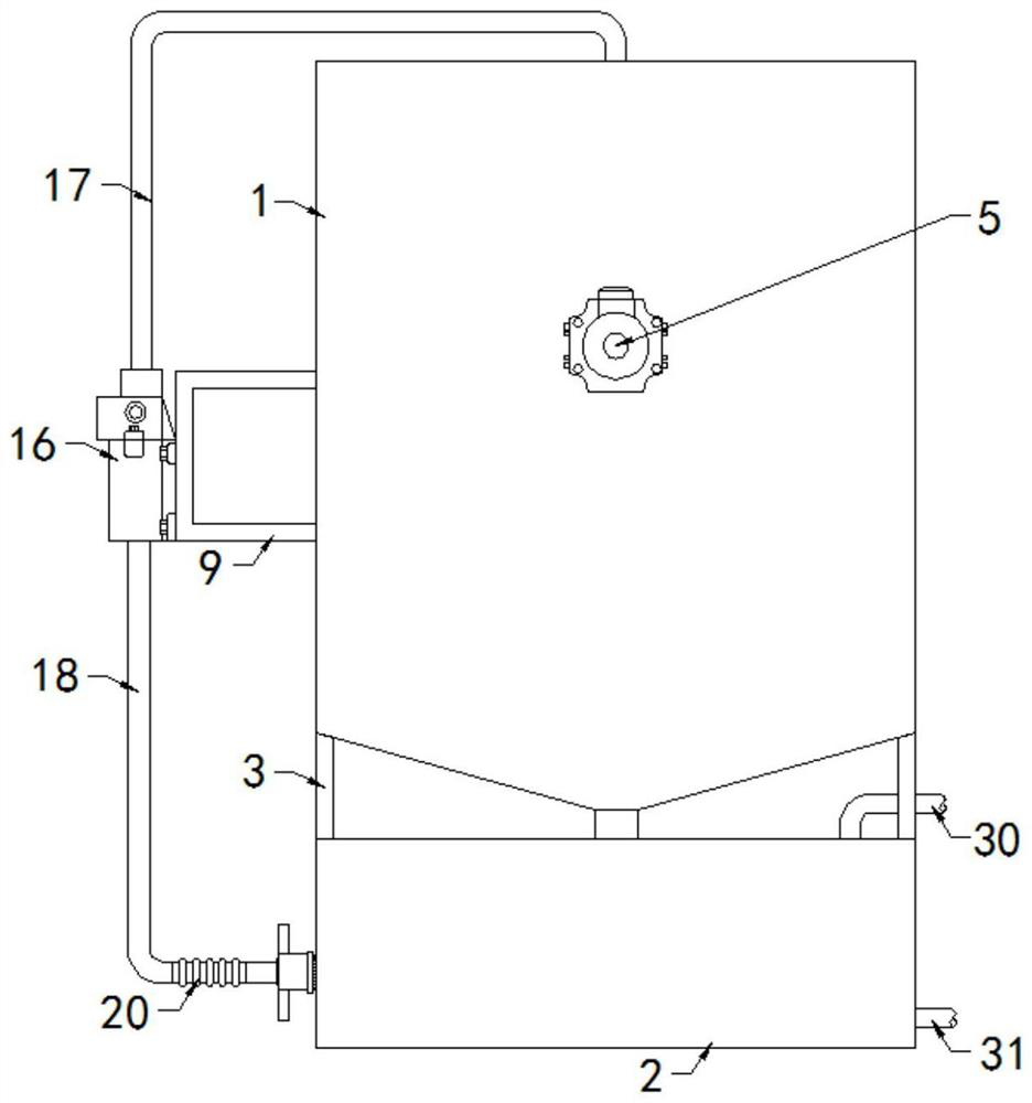 Automatic cleaning equipment for PCB (printed circuit board) film stripping