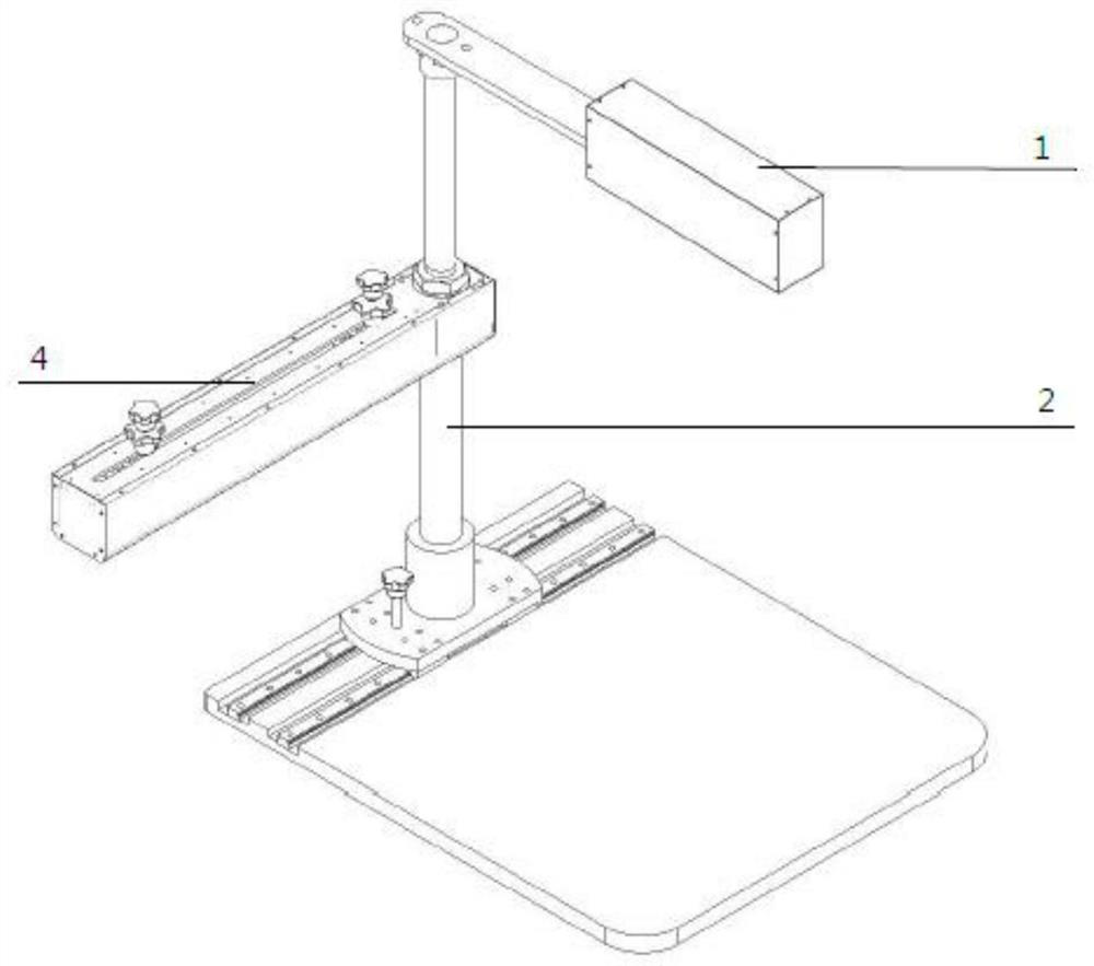 Precise positioning device and method for carotid ultrasound probe