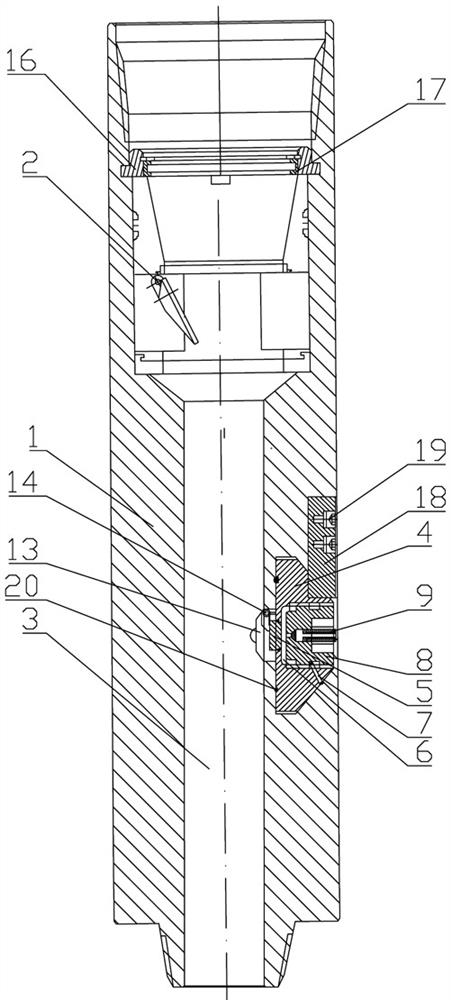 Drilling fluid continuous circulation device and using method thereof