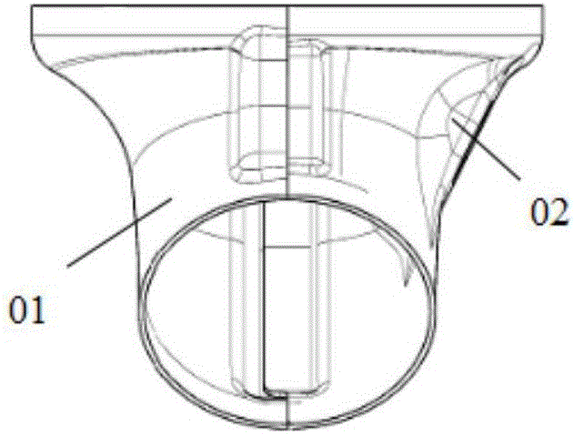 Production transmission line for upper shell and lower shell of special-shaped pipe