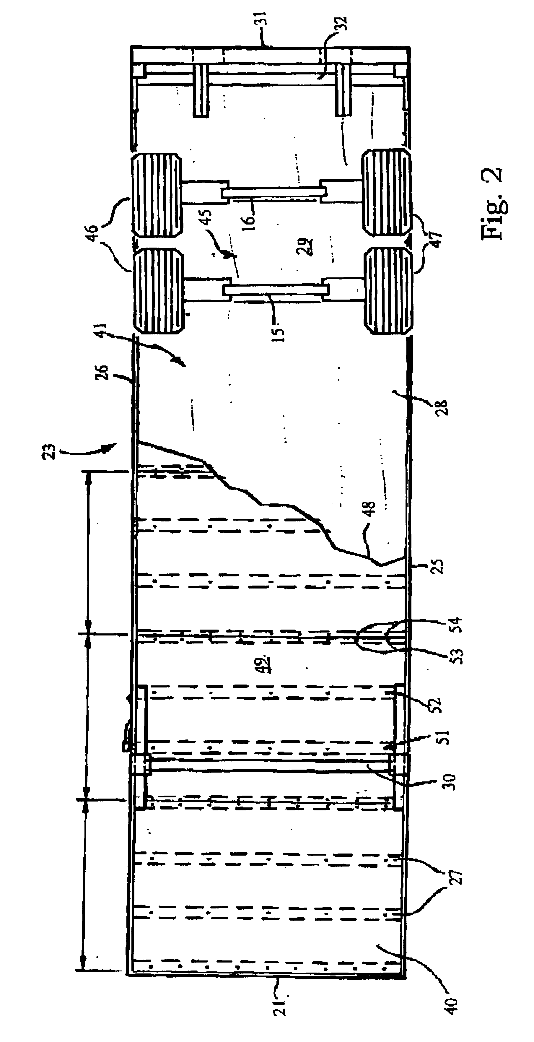 Aerodynamic underbody device for trailer (and box-truck)