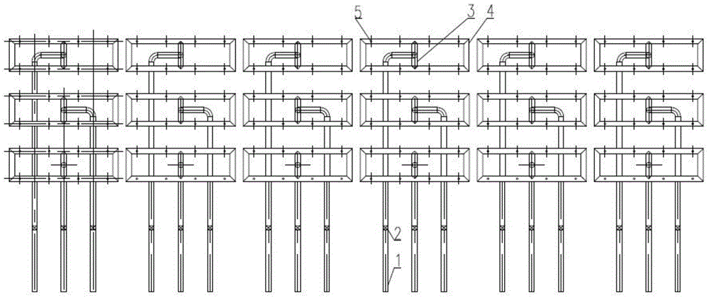 Spraying ammonia mixing system device for SCR flue gas denitrification project