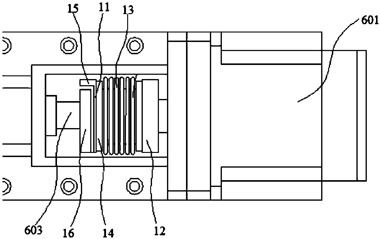 Appearance detection device of fingerprint module based on CCD image sensor