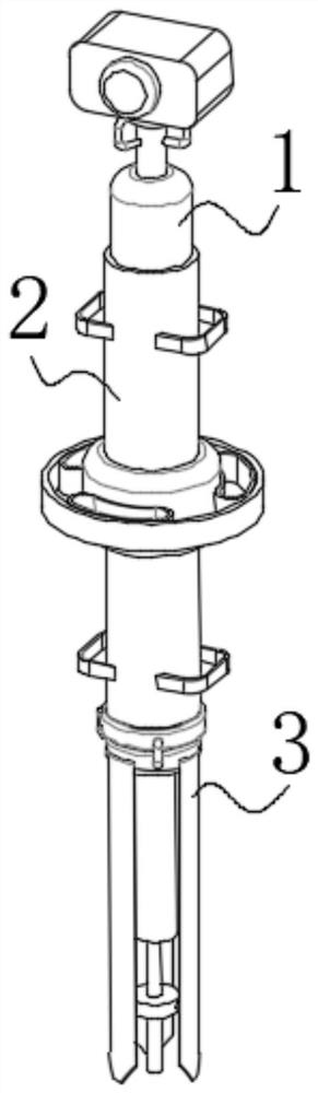 Portable surveying instrument for geological survey