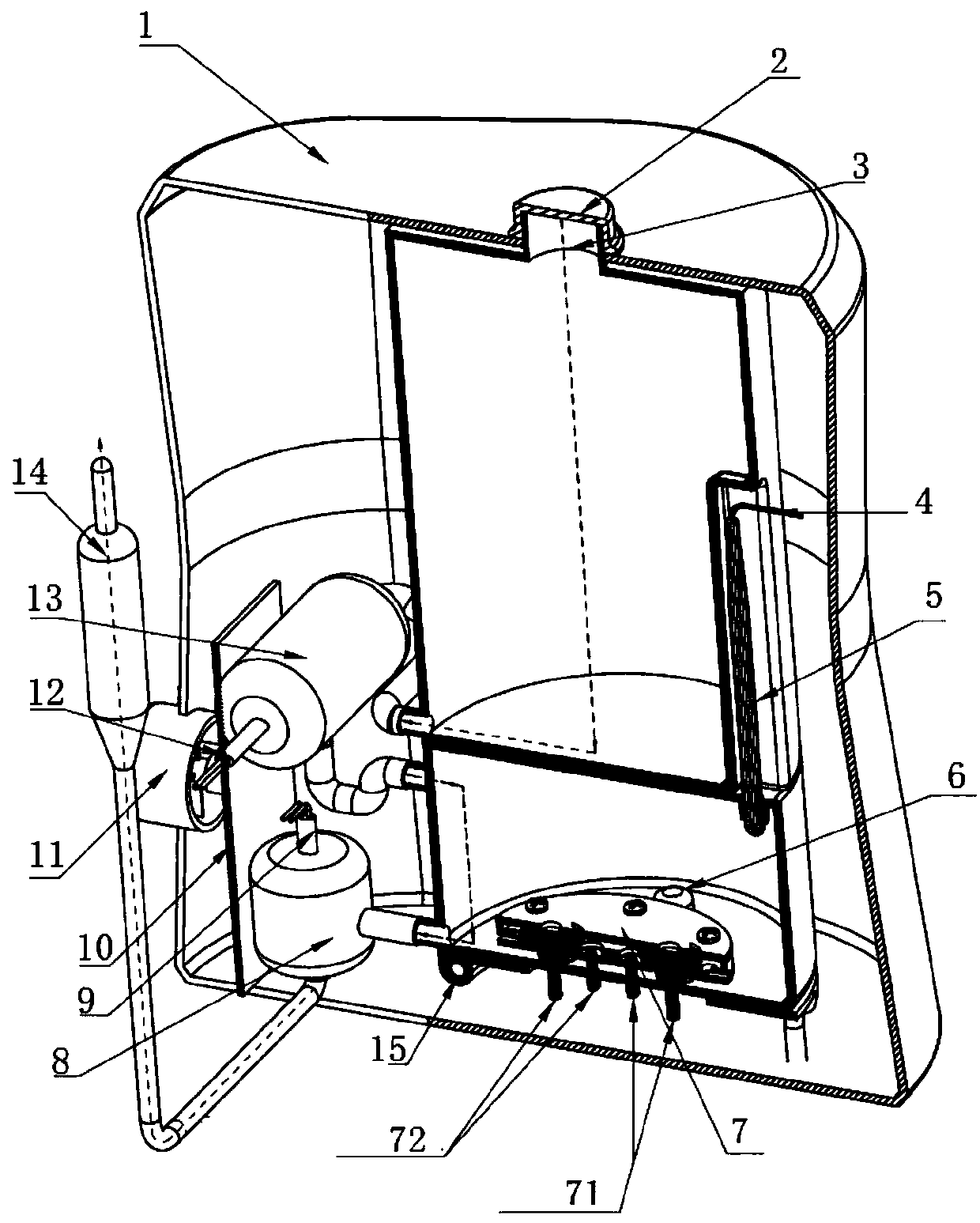 Water pick capable of providing multiple water sources