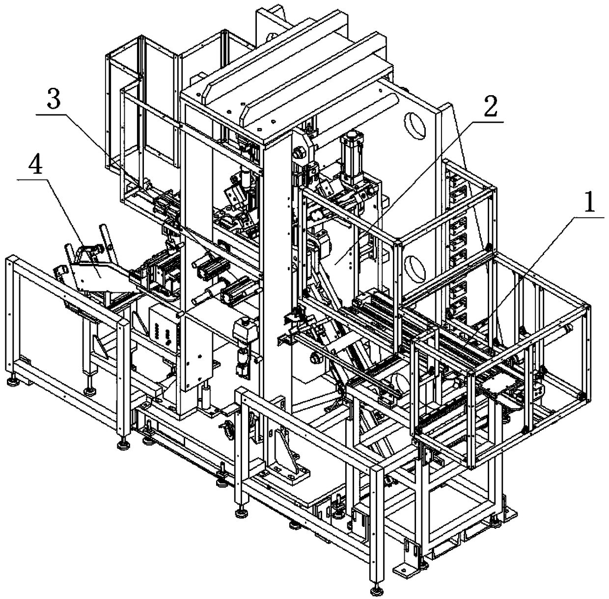 Fully automatic pipe fitting bending machine