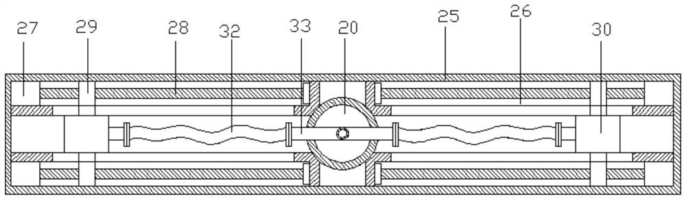 Oil stirring and skimming device for producing sesame oil