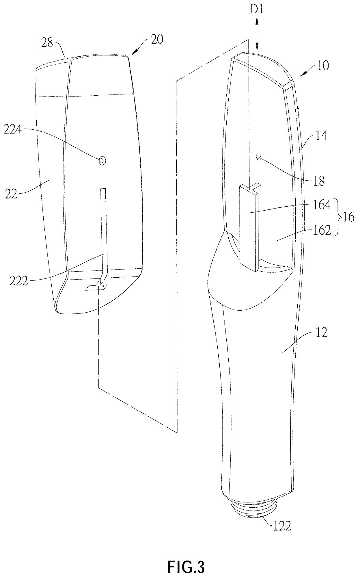 Handheld shower