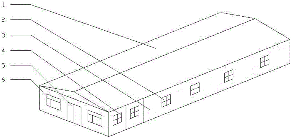 Vertical temperature-controlled thermal cycle layer brooding house