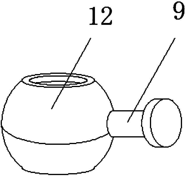 Agricultural irrigation device used for rice planting