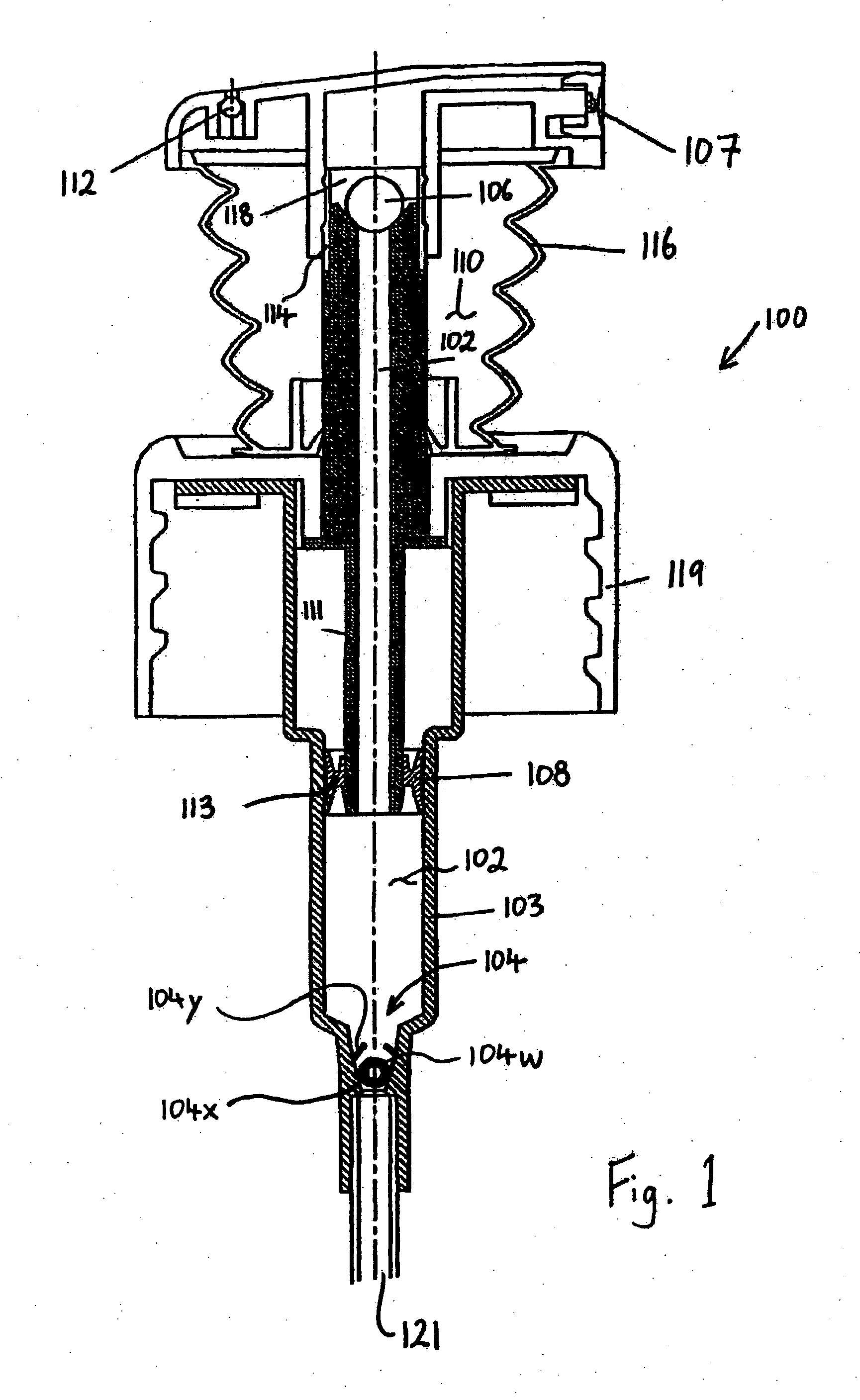 Fluid product dispenser