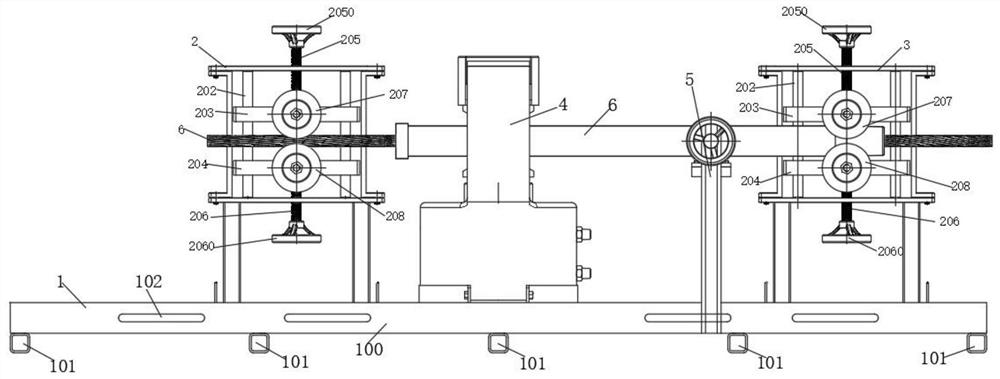 A hydraulic wire terminal crimping machine