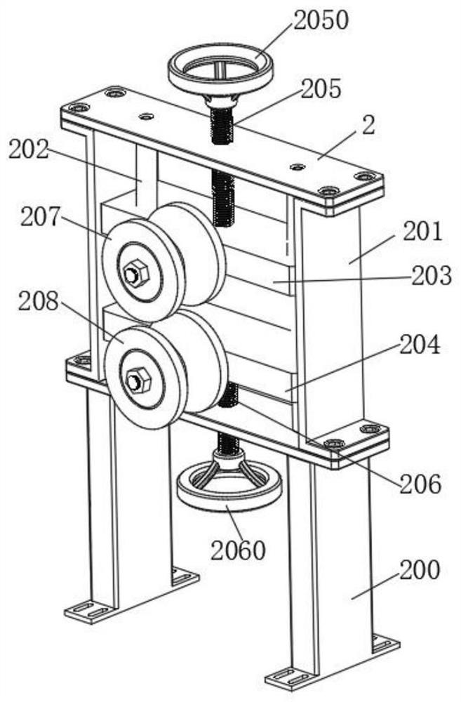 A hydraulic wire terminal crimping machine