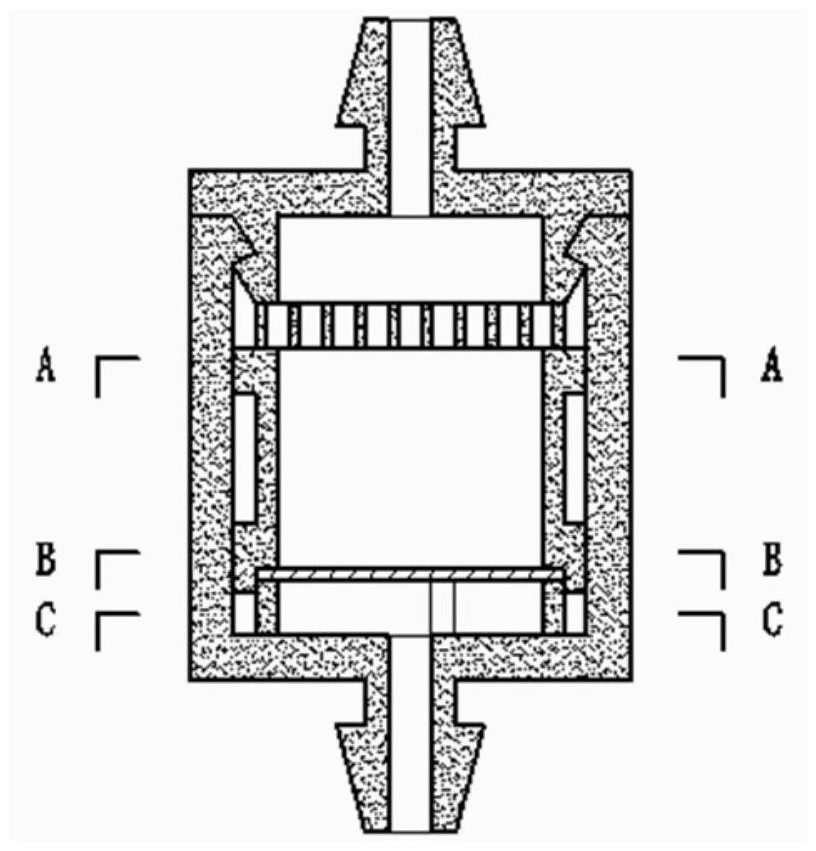 Root-surrounding pressure-stabilizing irrigation emitter and working method thereof