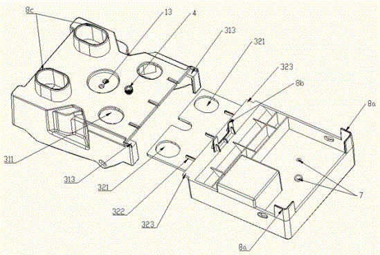 Portable operation platform for optical fiber fusion welding