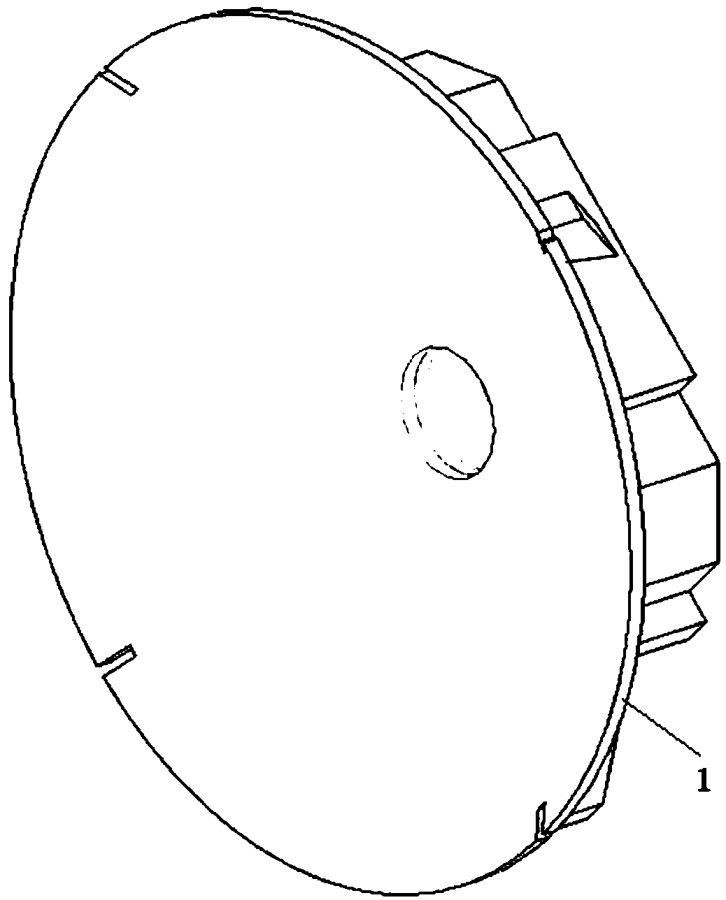 Circularly polarized single-pulse Cassegrain antenna