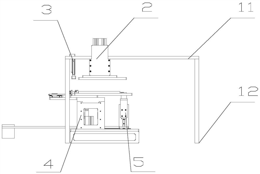 Soft package battery side voltage detection device and side voltage detection method