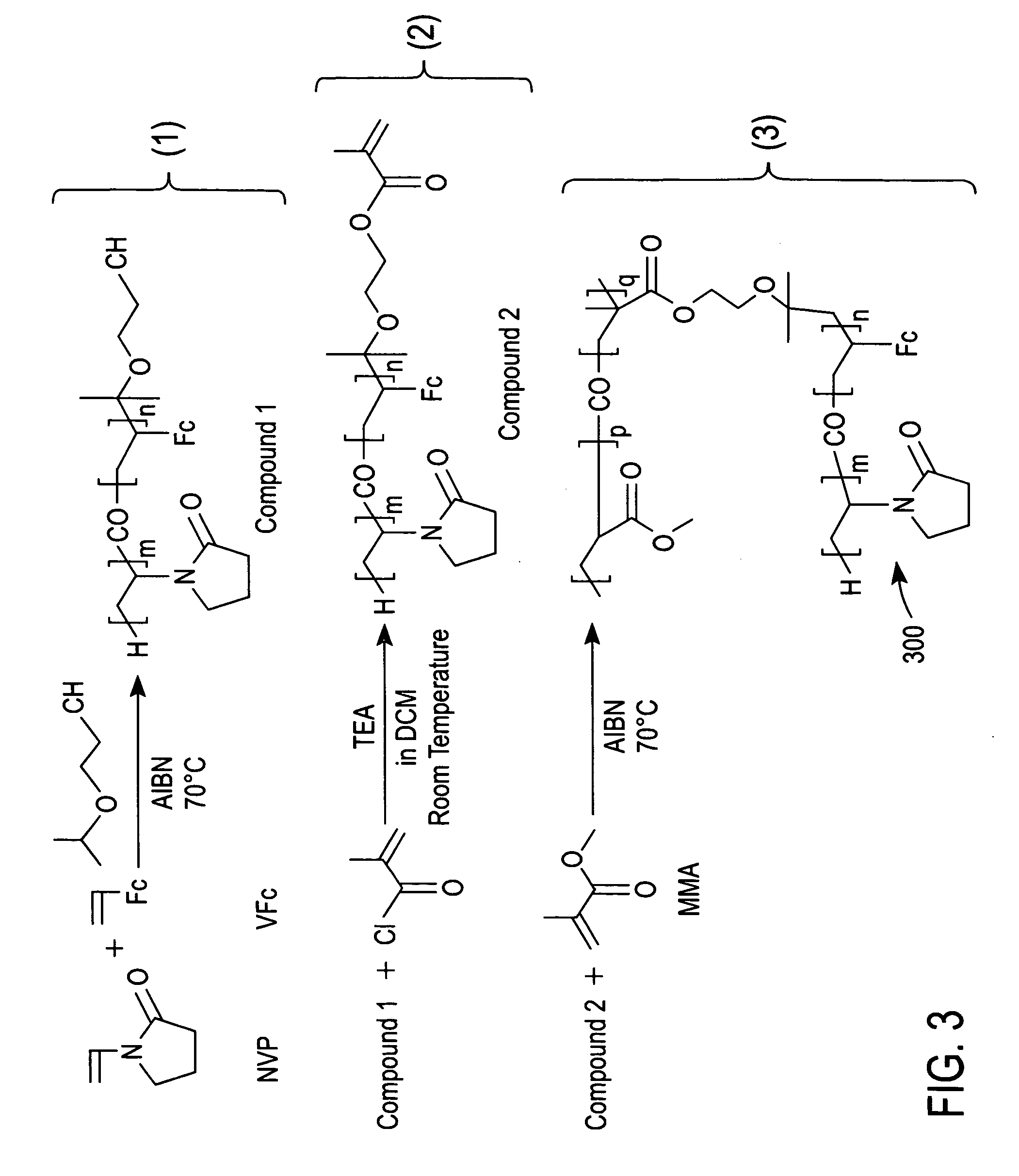 Redox polymers for use in electrochemical-based sensors