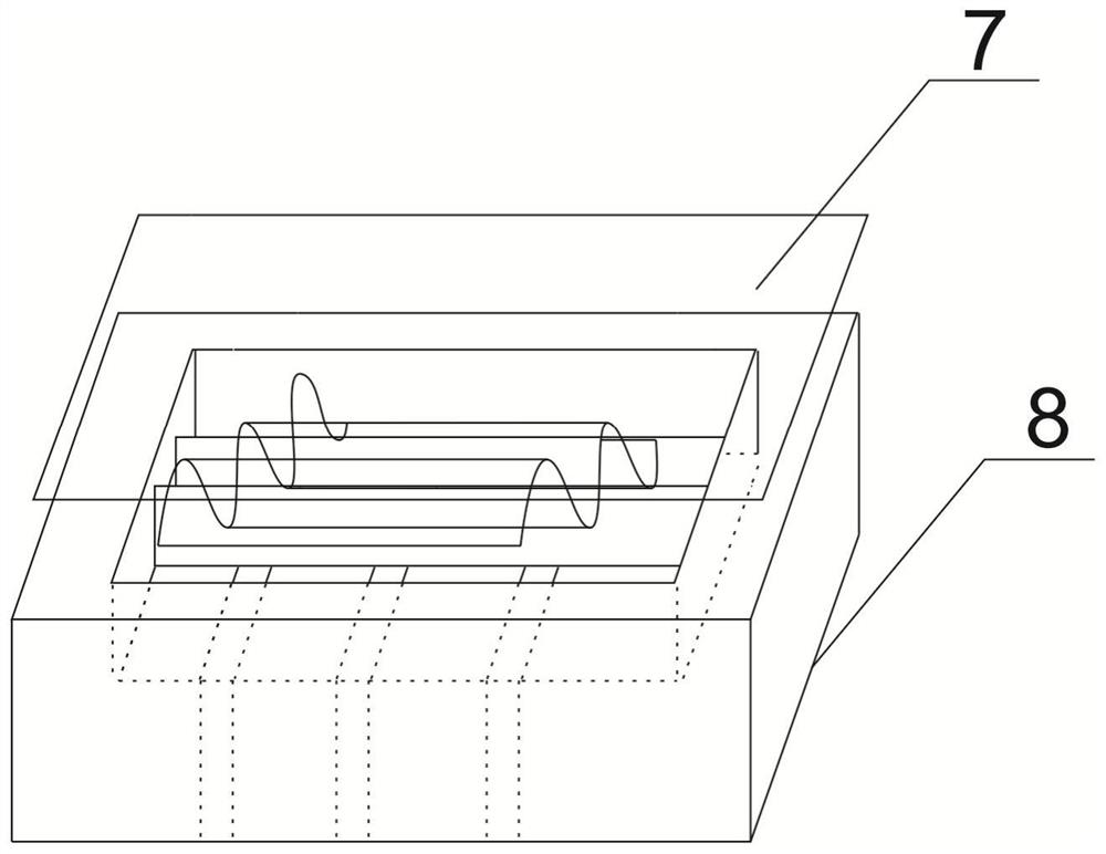 Multi-wall sandwich structure carbon fiber composite material and preparation method thereof