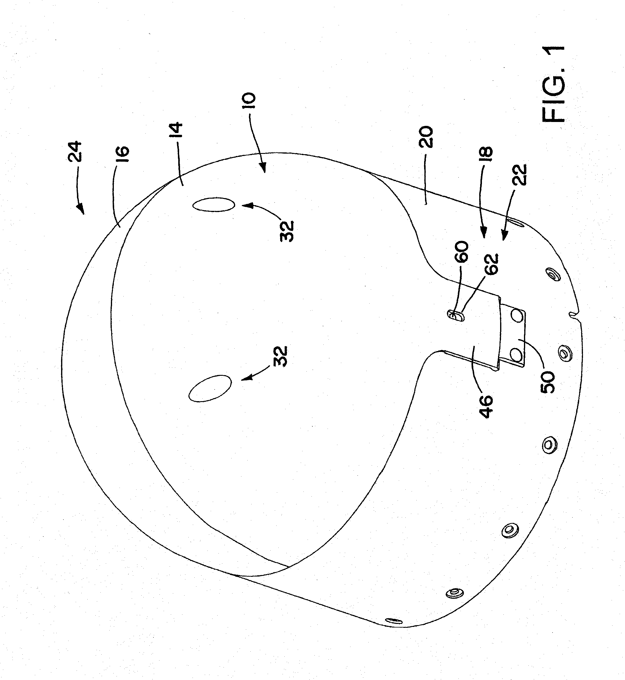 Releasable radome cover