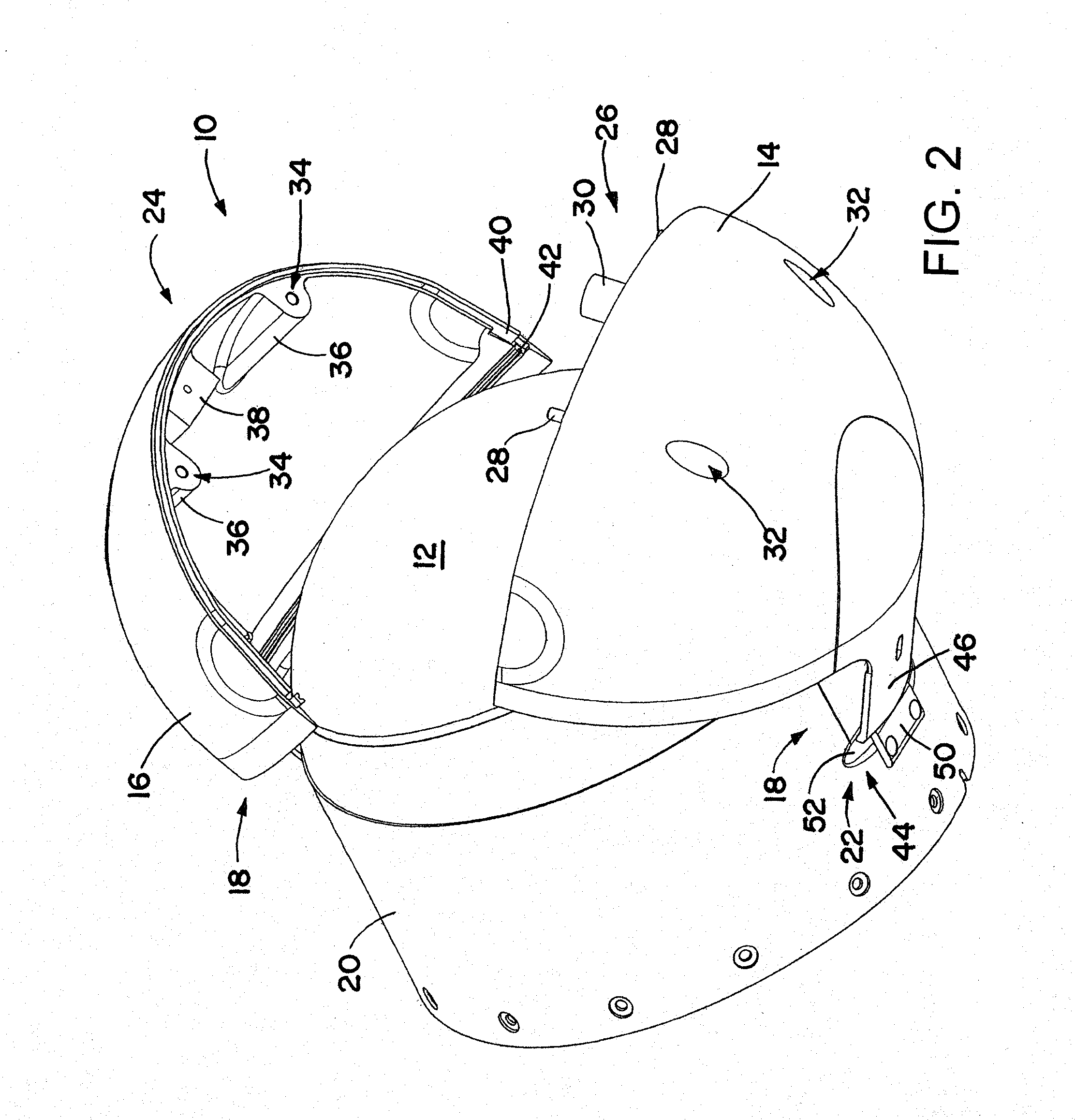 Releasable radome cover