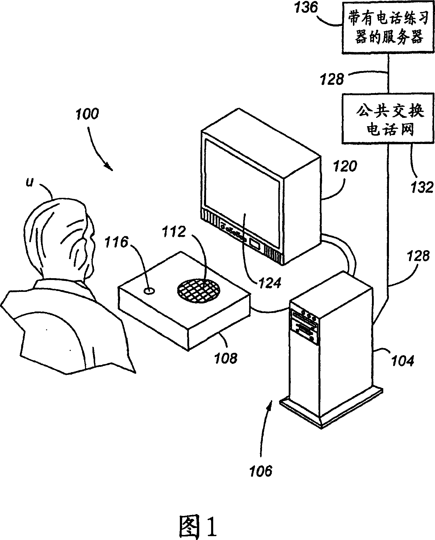 Interactive telephony trainer and exerciser