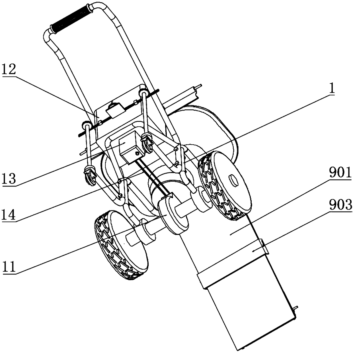 Agricultural fertilizer spreader