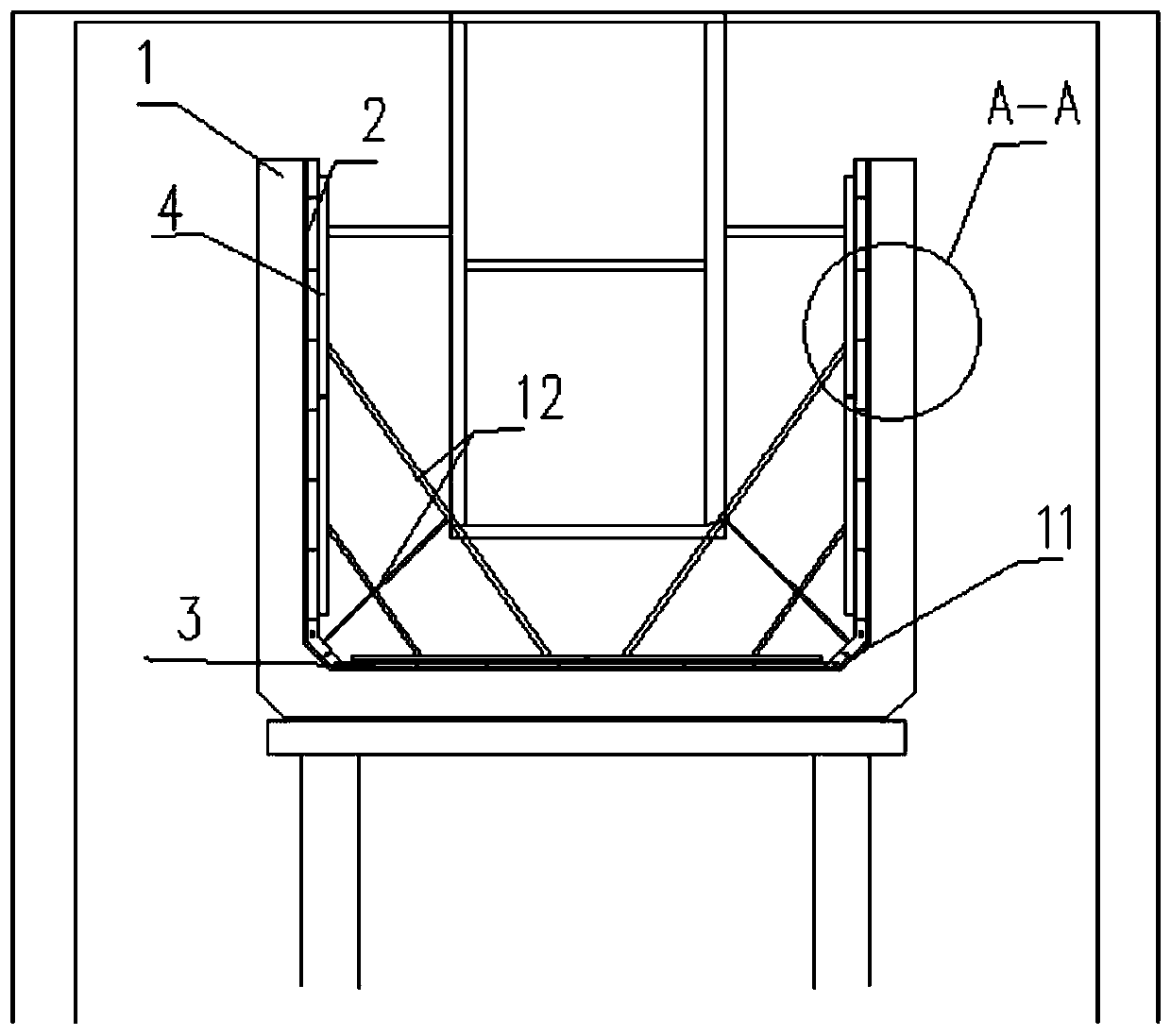 Method for leakage repairing of aqueduct