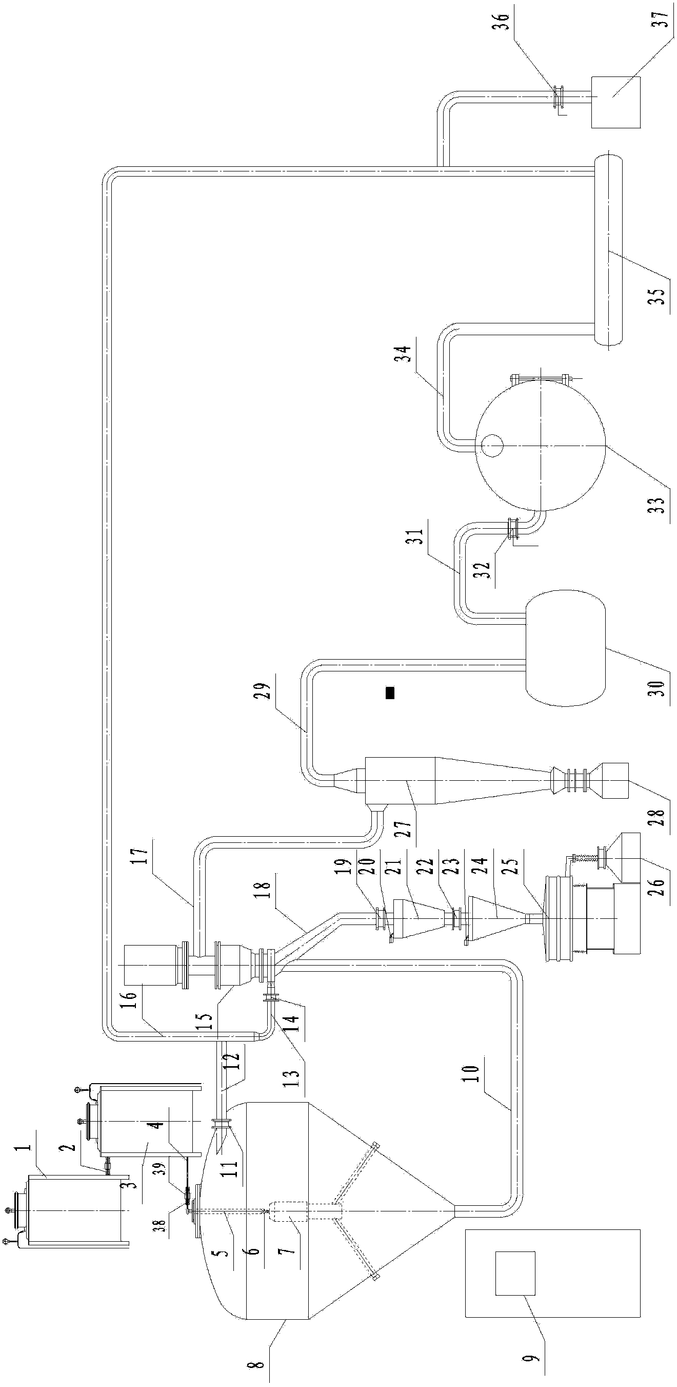 Metal powder preparation device and method therefor