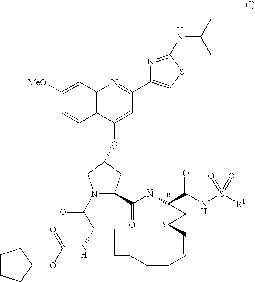 Macrocyclic peptides active against the hepatitis C virus