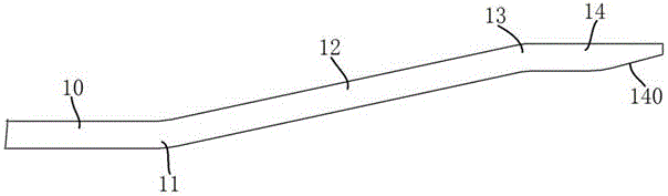 Electric conduction contact component and electric connector using same