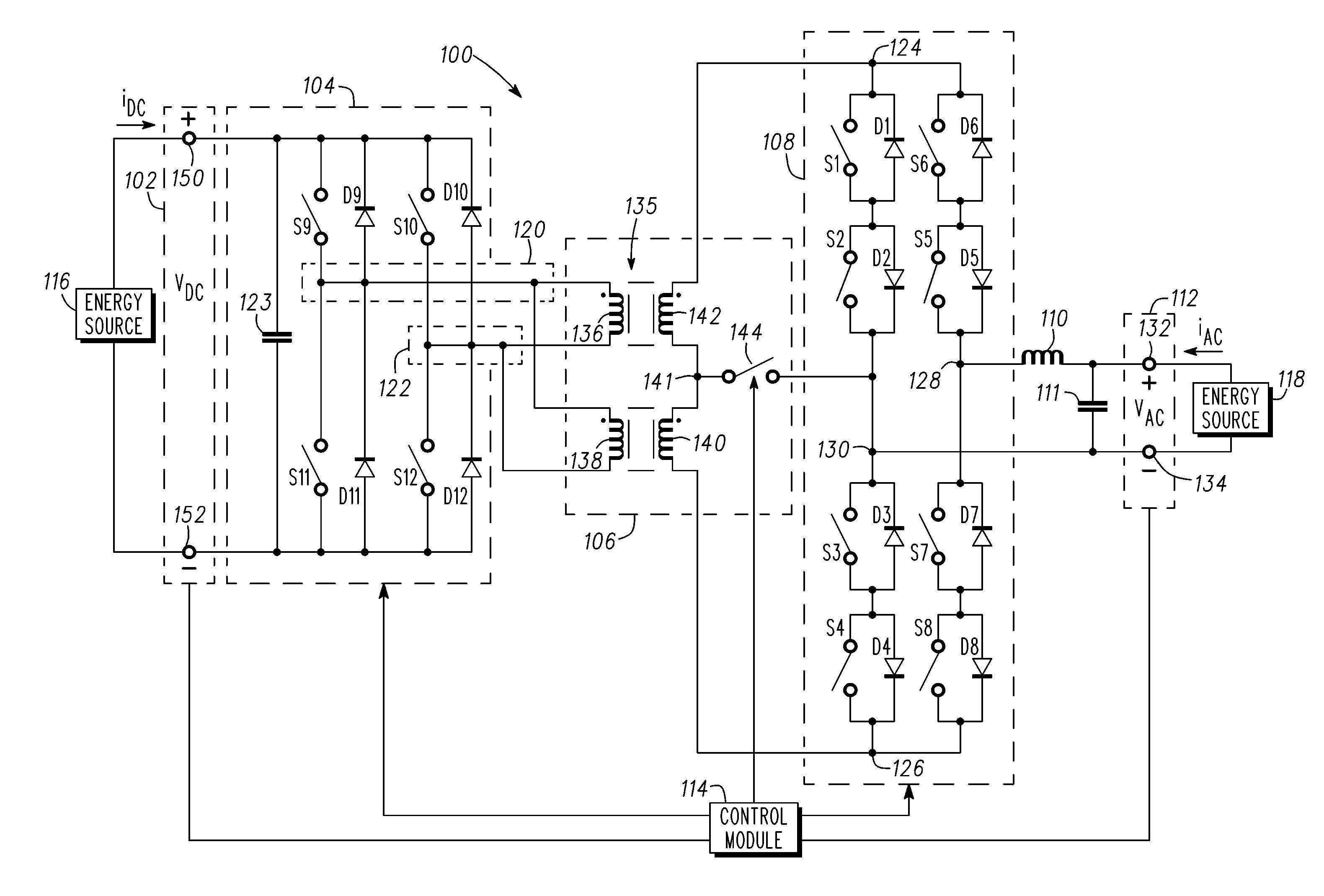 Systems and methods for bi-directional energy delivery with galvanic isolation