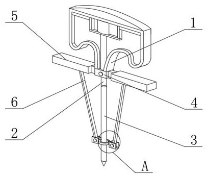 A kind of hematology bone marrow puncture needle